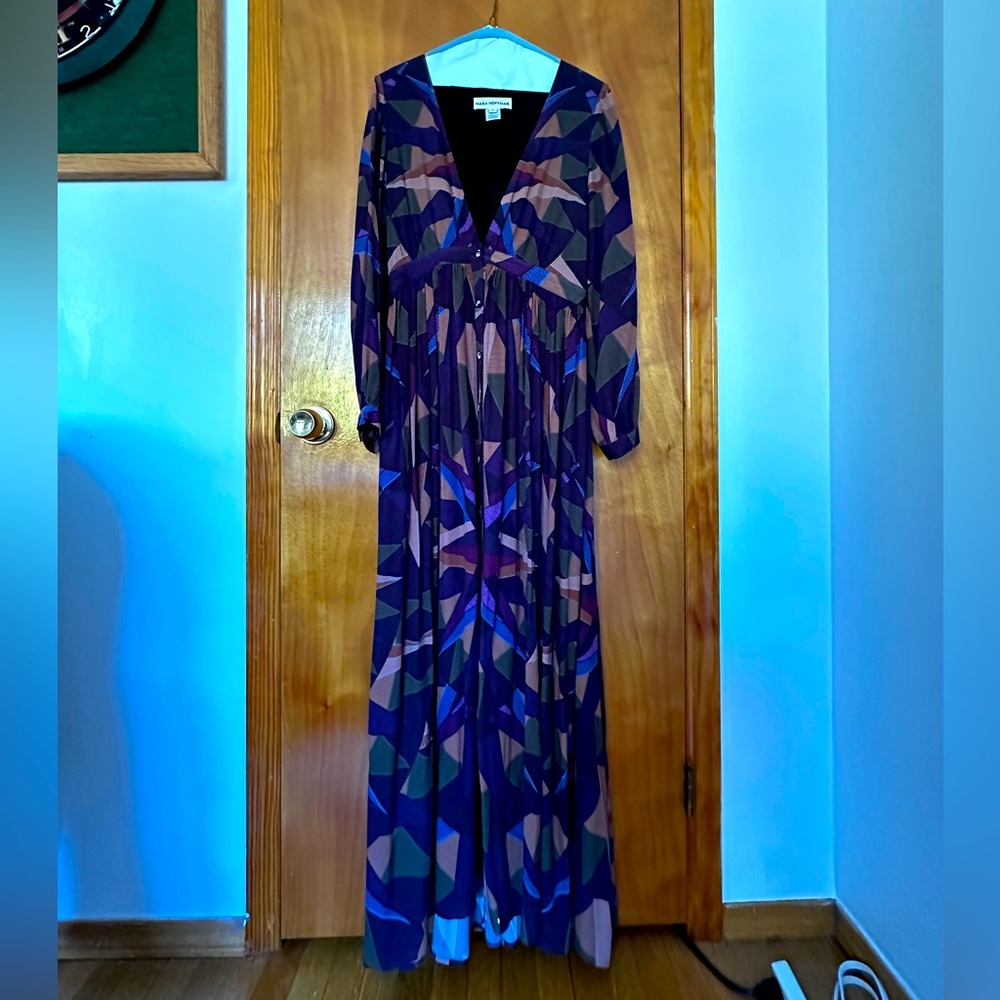 MARA HOFFMAN LONG-SLEEVED FLOWY MAXI DRESS FOR SALE!